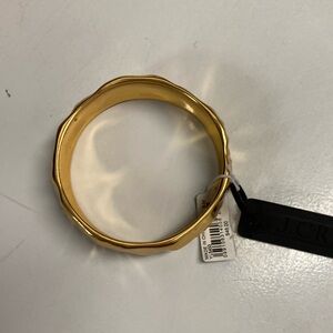 J crew gold bangle bracelet